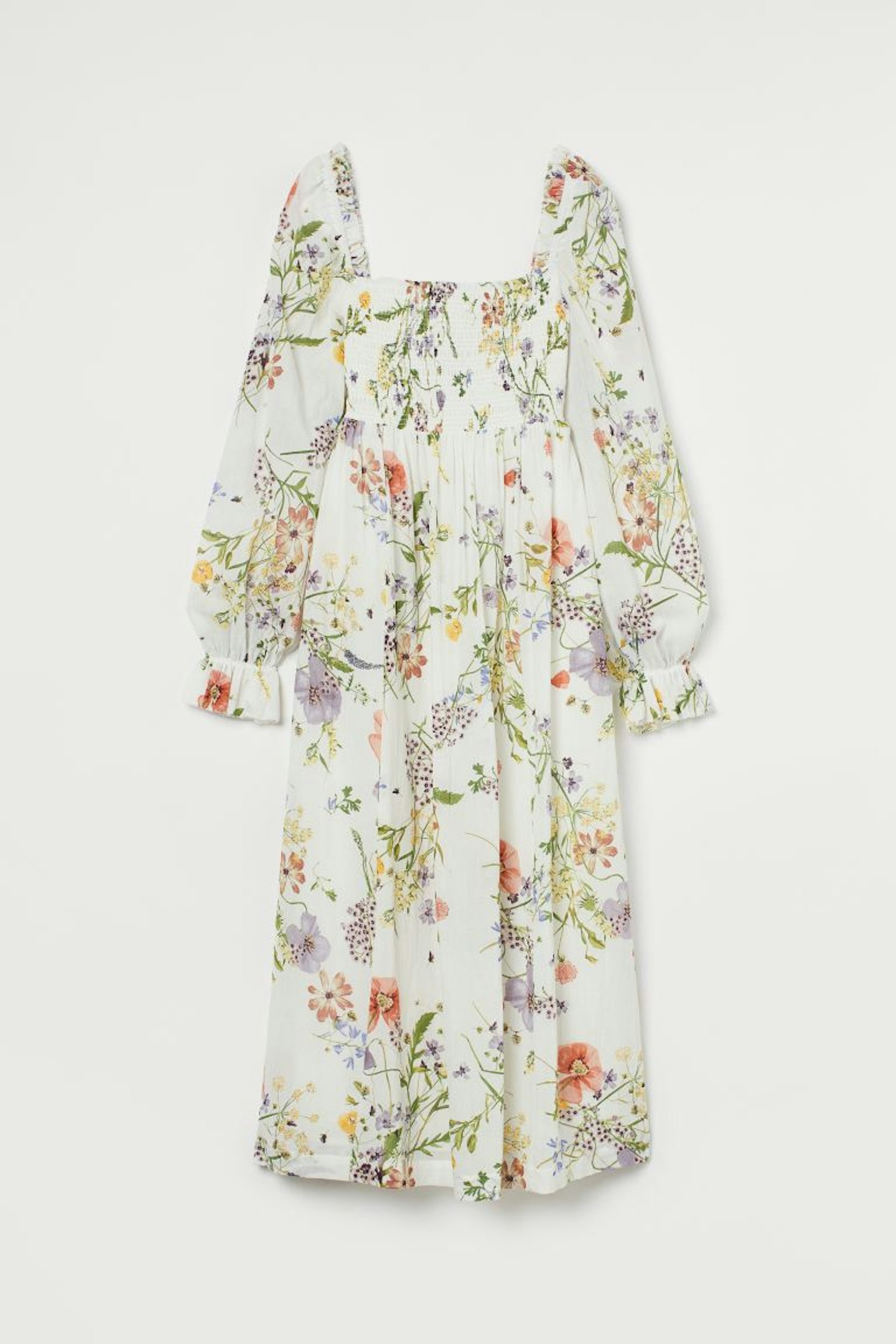 Smocking-Detail Dress, £34.99