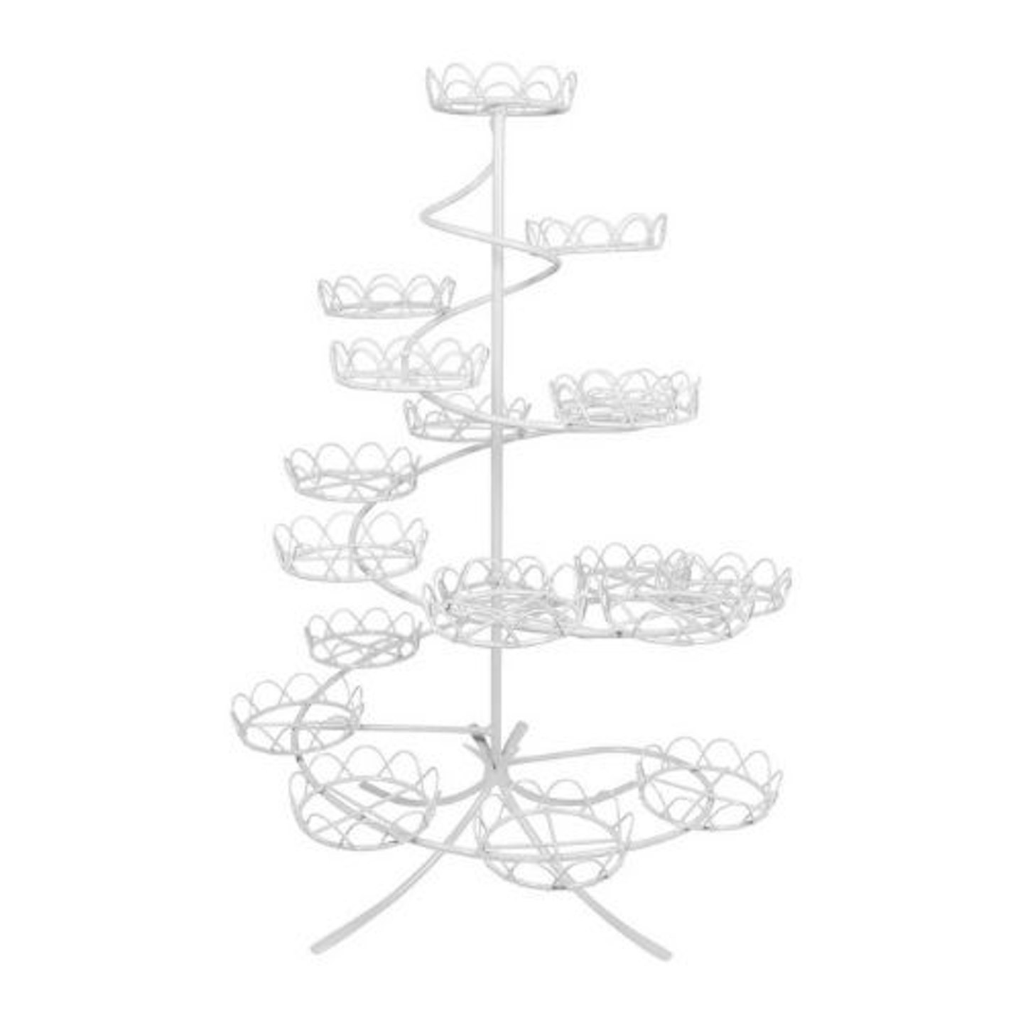 PME White Wire Coated Cupcake Stand