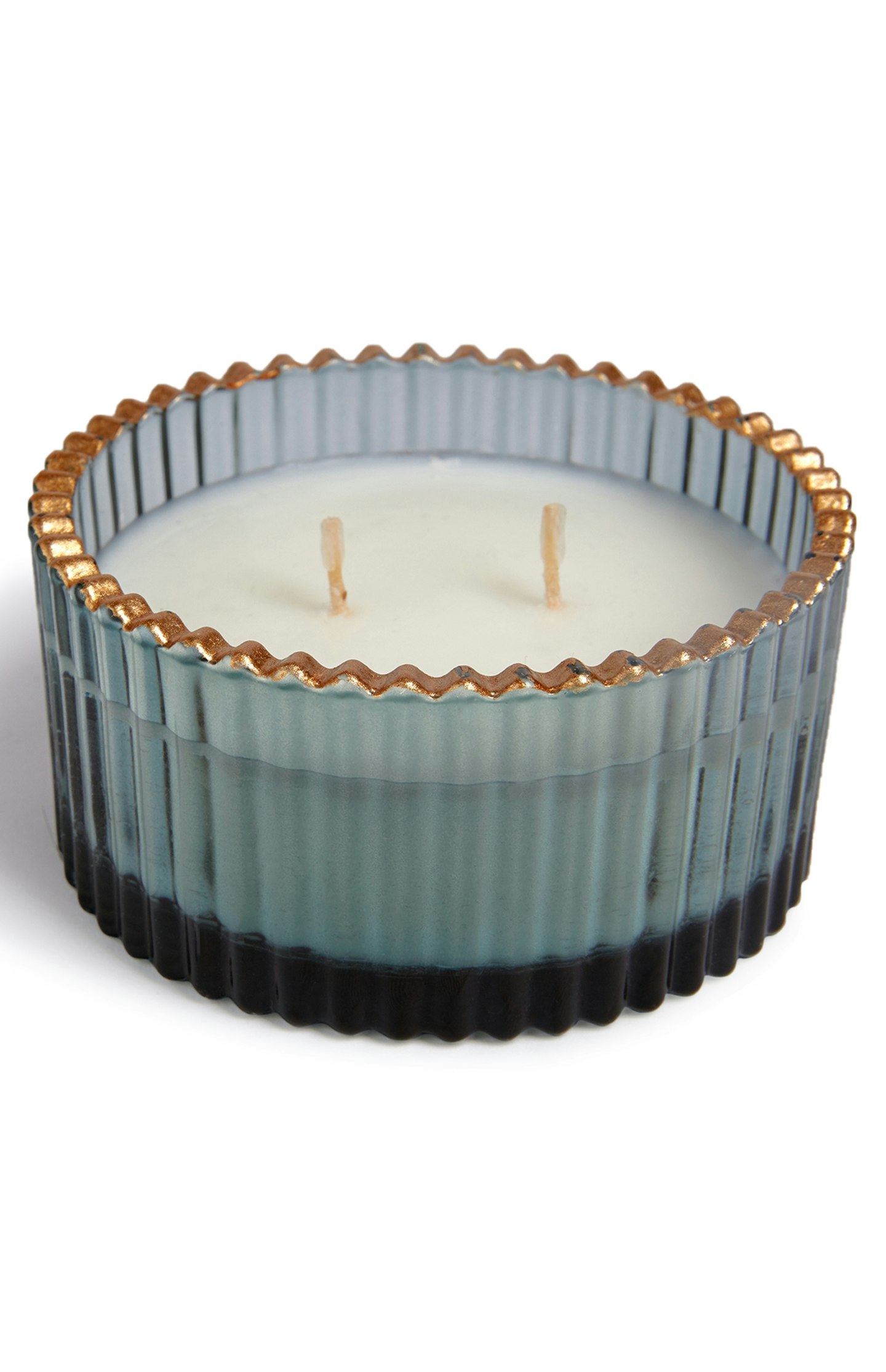 Primark, Two-Tone Ribbed Candle, £3