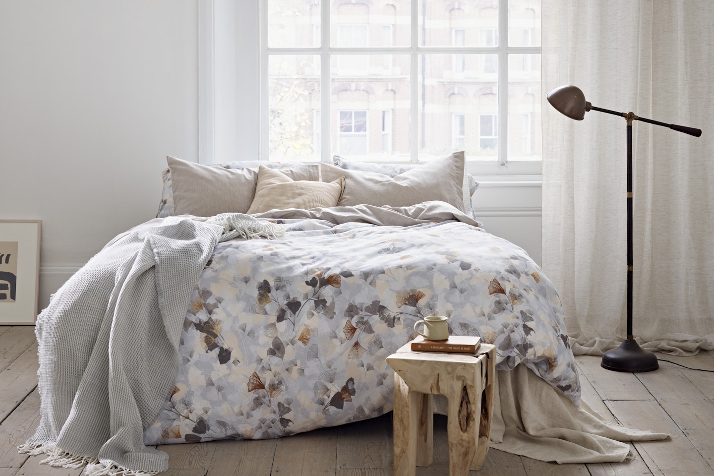 Primark, Printed Sateen Kingsize Duvet Set, £25