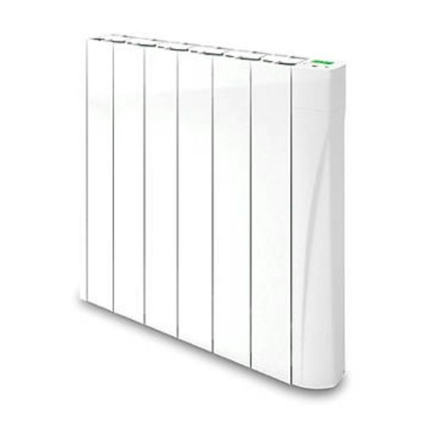 TCP Wall-mounted Smart Wi-fi Digital Oil-filled Electric Radiator in White