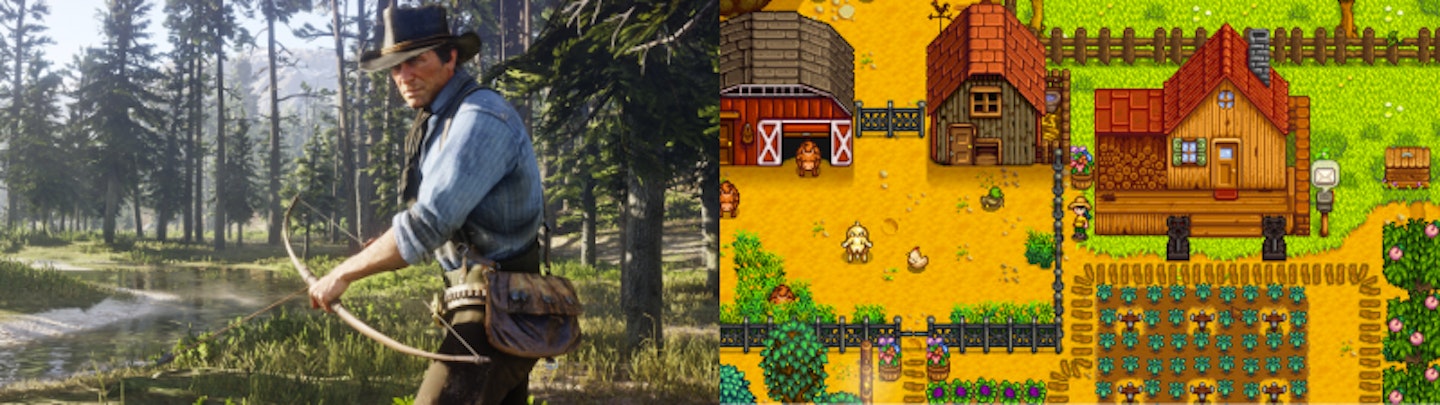 RDR2 and Stardew Valley