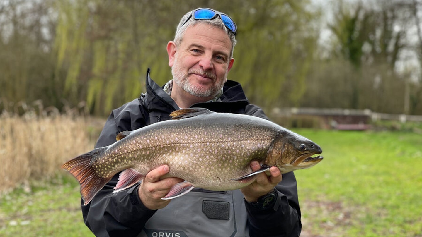Andy Ford and the world record sparctic trout