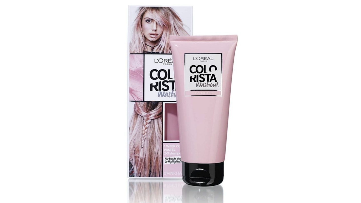 L'Oreal Colorista Washout Temporary Hair Dye Pink