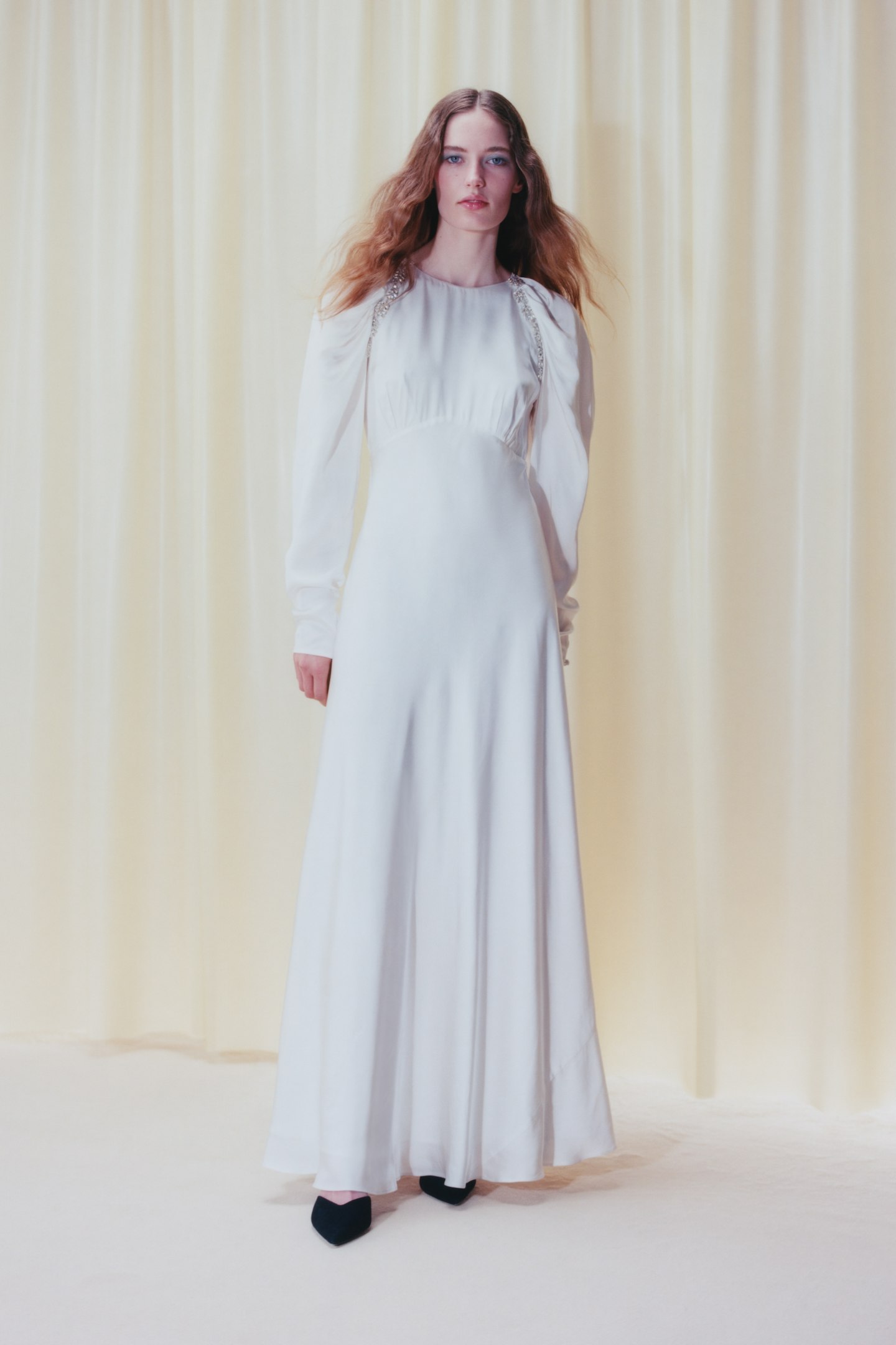 Self-Portrait, White Embellished Maxi Dress, £420