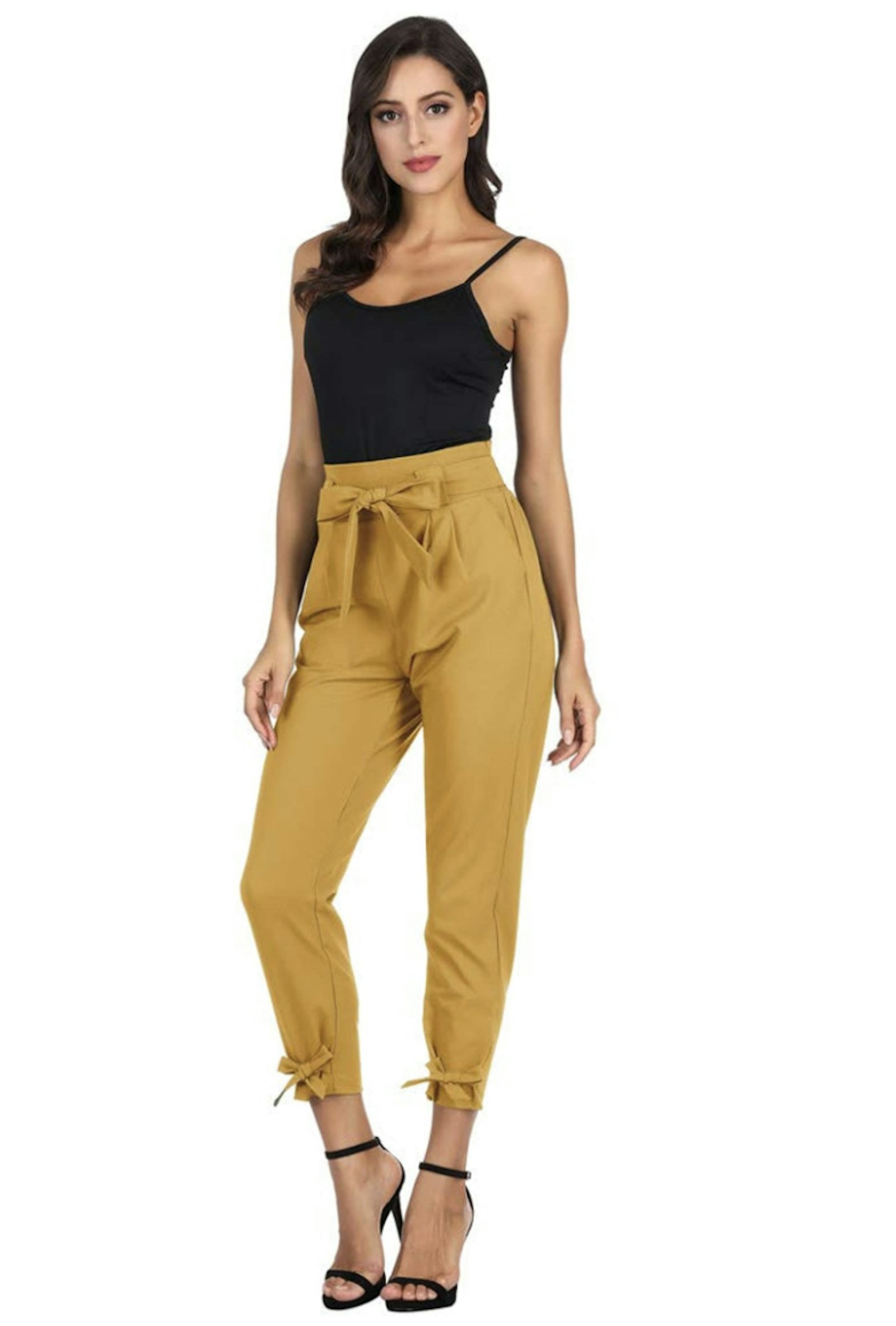 Grace Karin, High-Waist Bow-Tie Pencil Trousers, £21.99