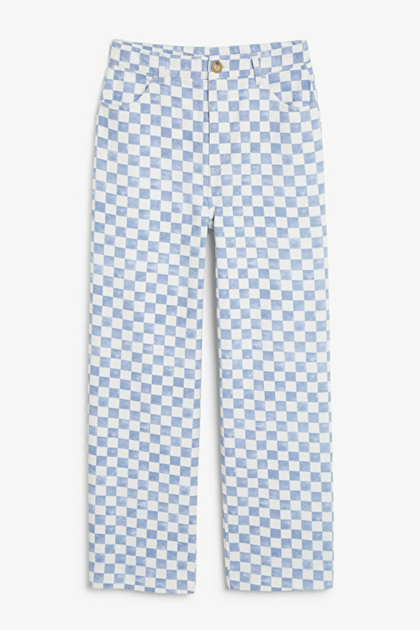 Monki, Straight-leg cotton trousers, £30