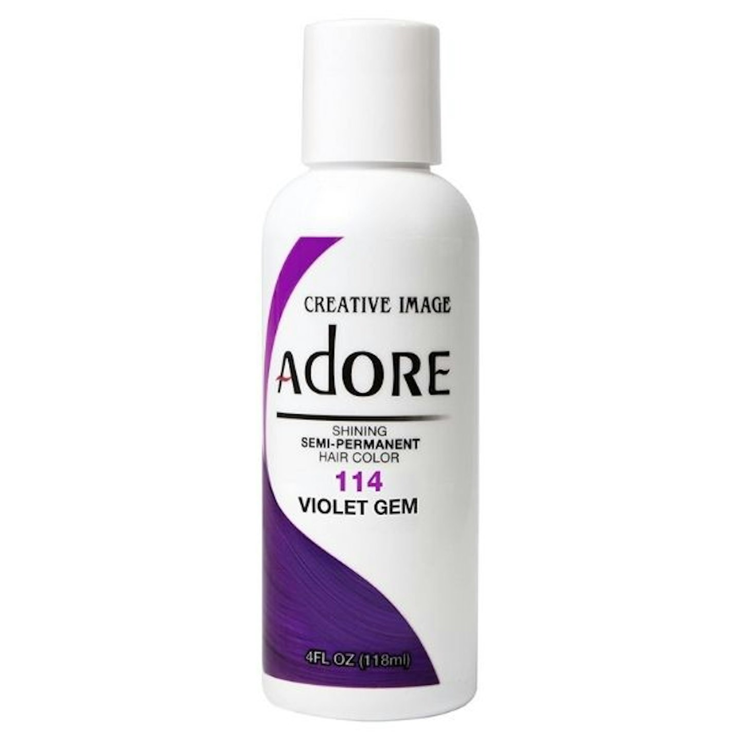 Adore Shining Semi Permanent Hair Colour, 114 Violet Gem