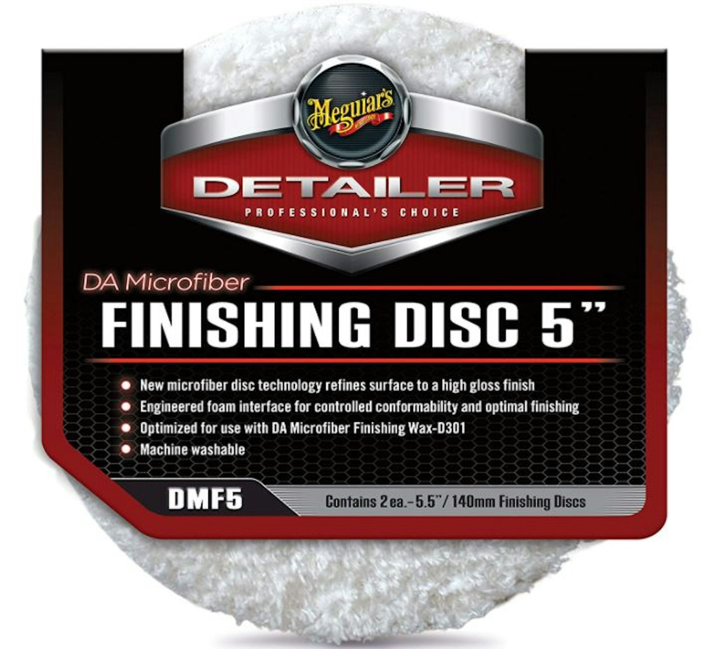 Meguiar's DMF5 DA Microfibre Finishing Disc