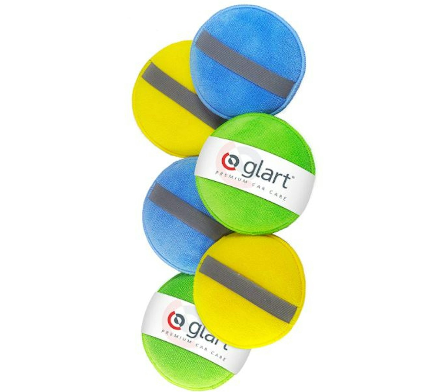 Glart 46PP Microfibre Hand Polishing Sponge Set