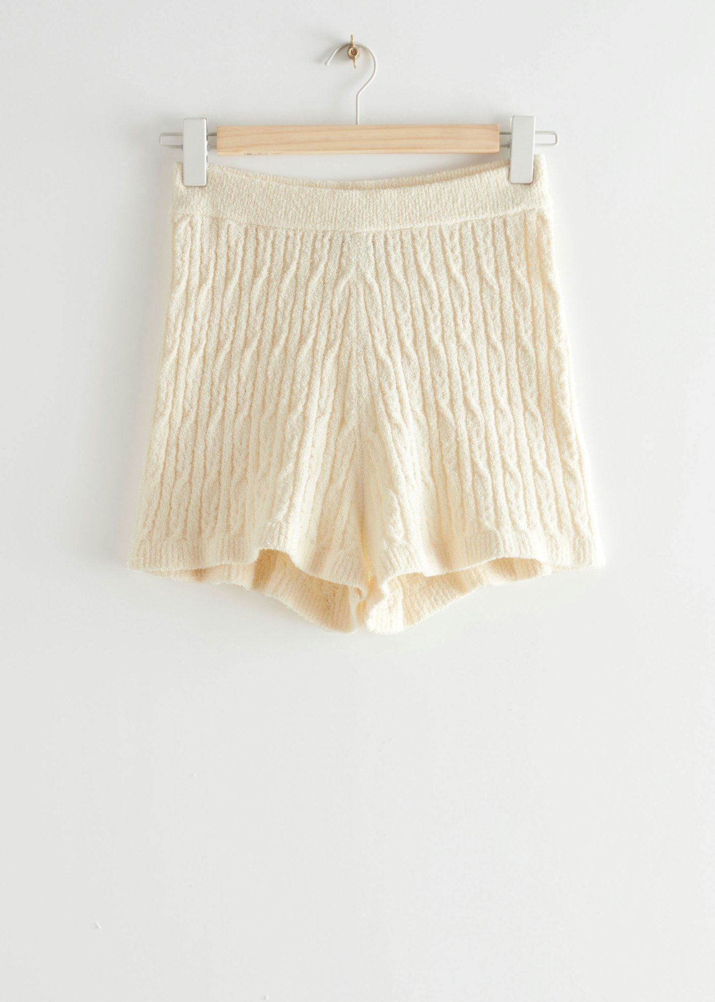 & Other Stories, Cable-Knit Shorts, £45