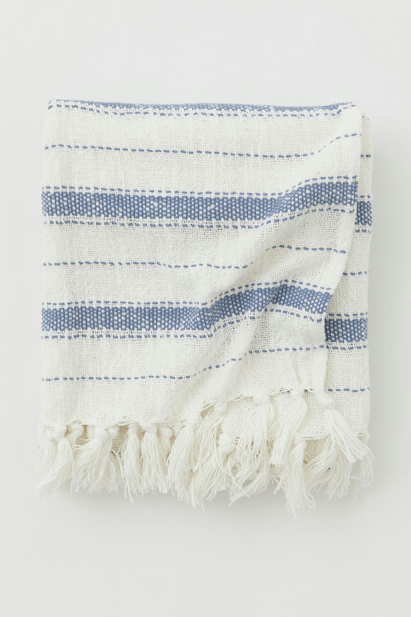 H&M, Striped Blanket, £29.99