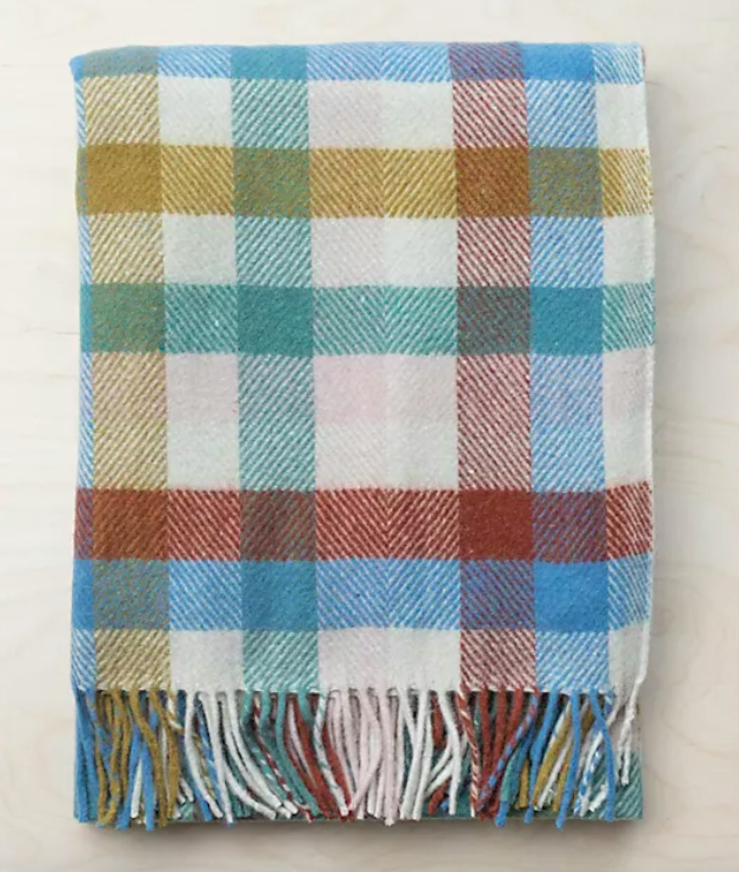 The Tartan Blanket Co, Rainbow Picnic Blanket, £95
