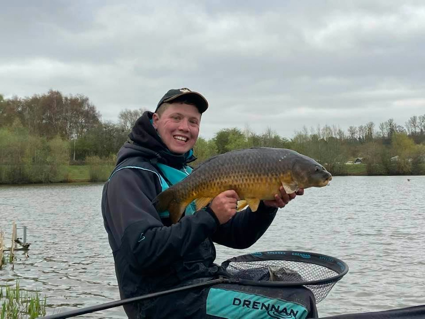 Alex and one of his carp