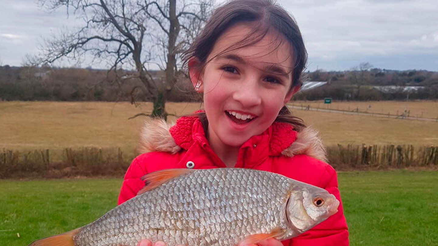 Youngster lands 2lb-plus stillwater roach