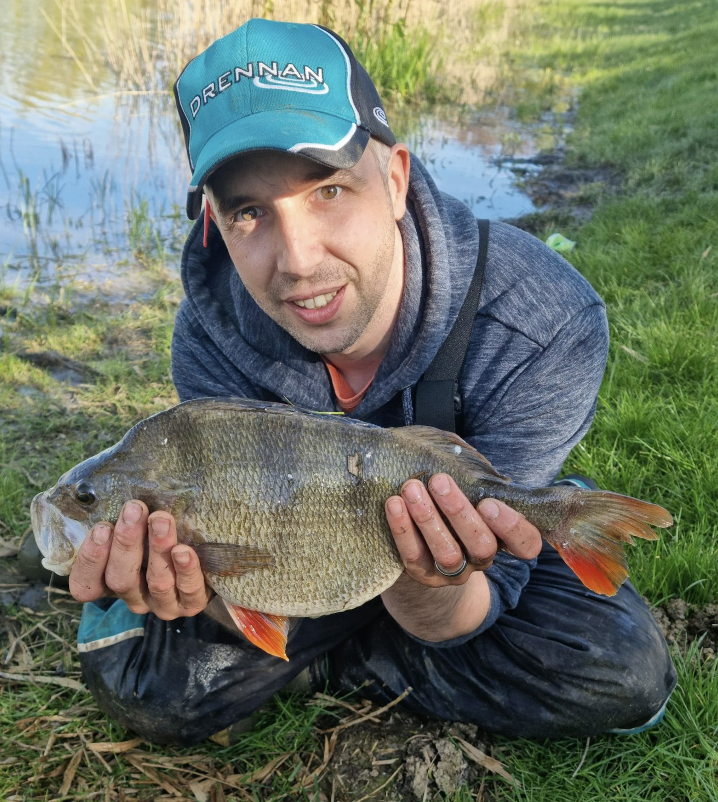 Tom Gotobed and his monster commercial perch 