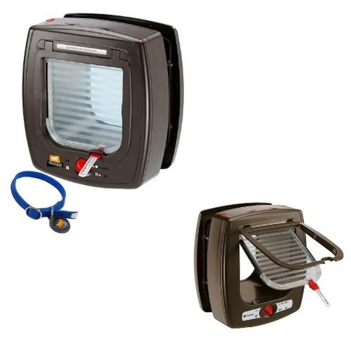 Ferplast Swing Cat Flap in Brown