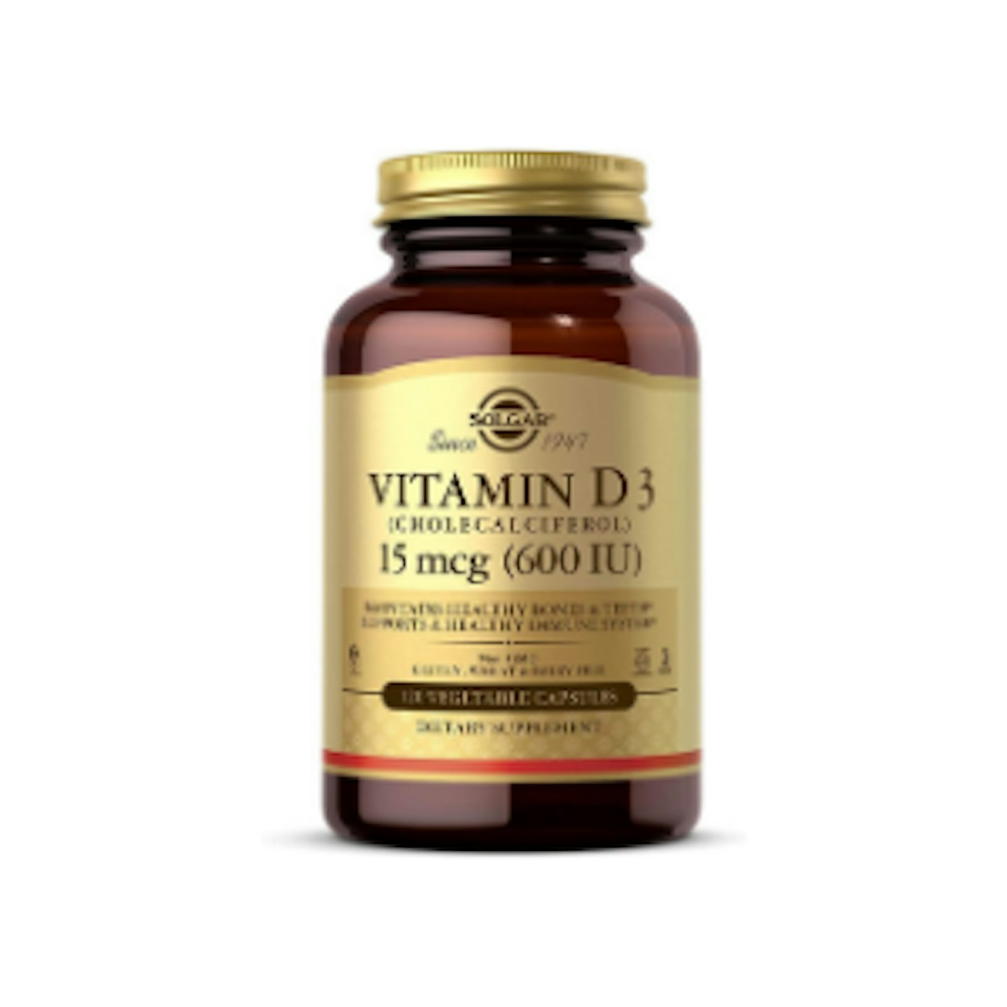 Solgar Vitamin D3 (Cholecalciferol) 600 IU