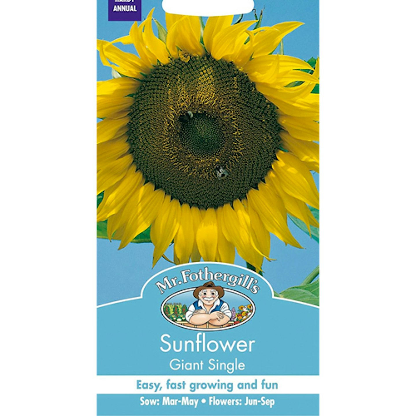 Mr Fothergills Sunflower Giant Single - 70 Seeds