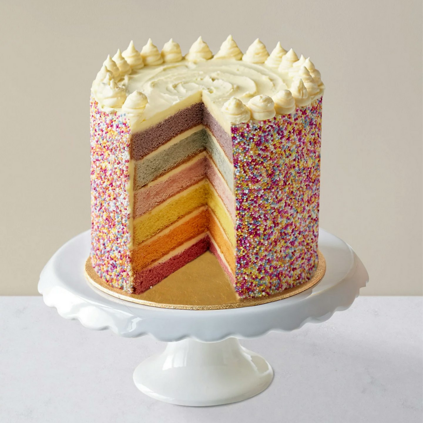 The best supermarket birthday cakes: Rainbow Layers Cake
