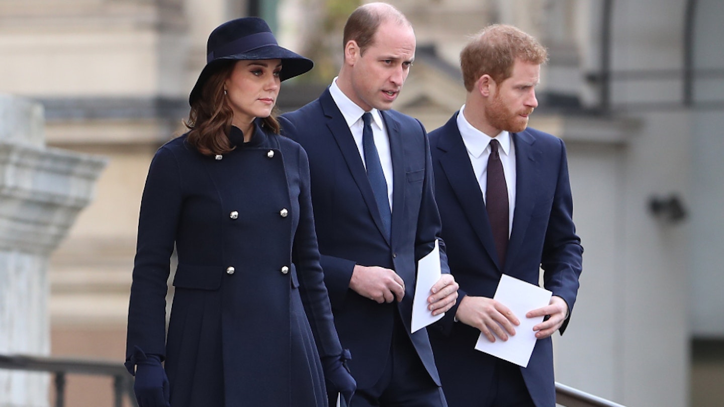 Kate Middleton Prince William Prince Harry rift