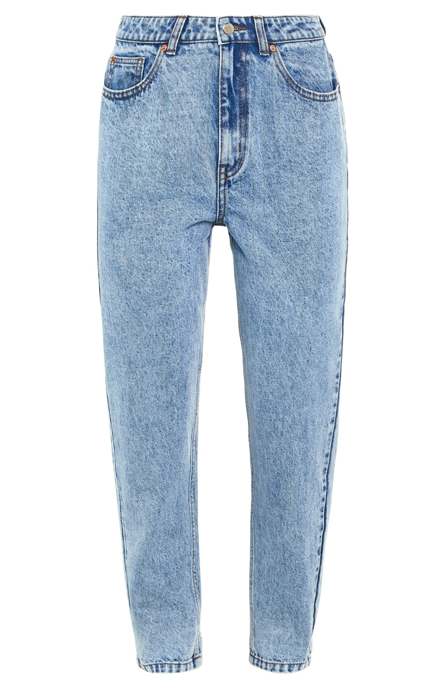 Primark, Blue Denim Wash Mom Jeans, £15
