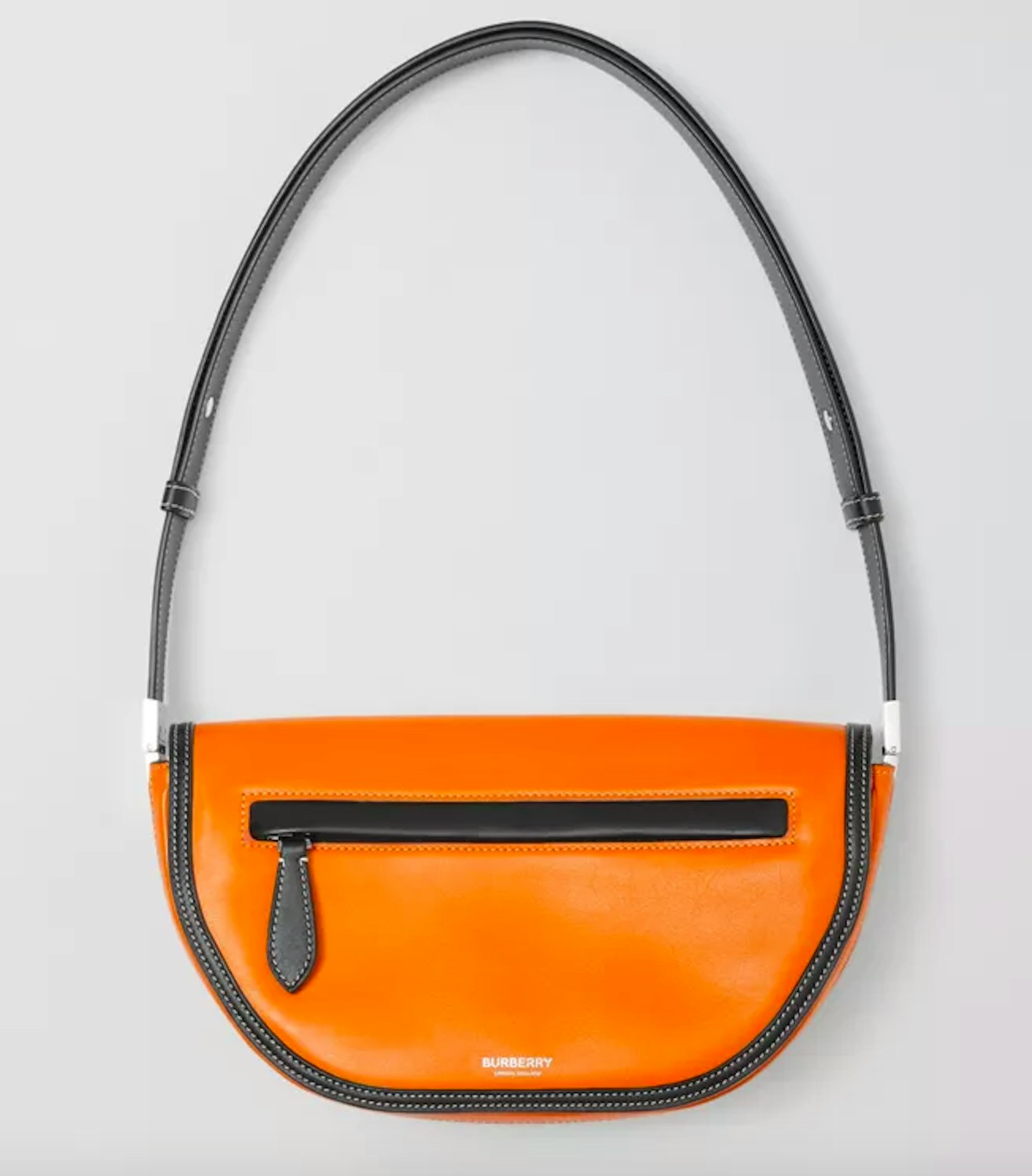 Burberry, Small Two-Tone Leather Olympia Bag, £1,350