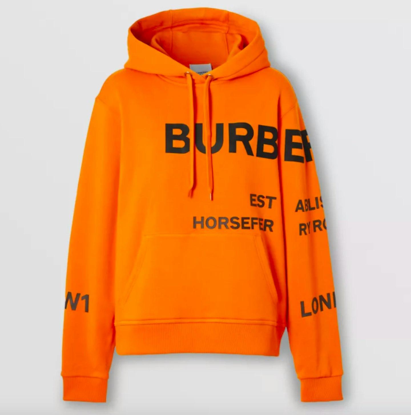 Burberry, Horseferry Print Cotton Oversized Hoodie, £520