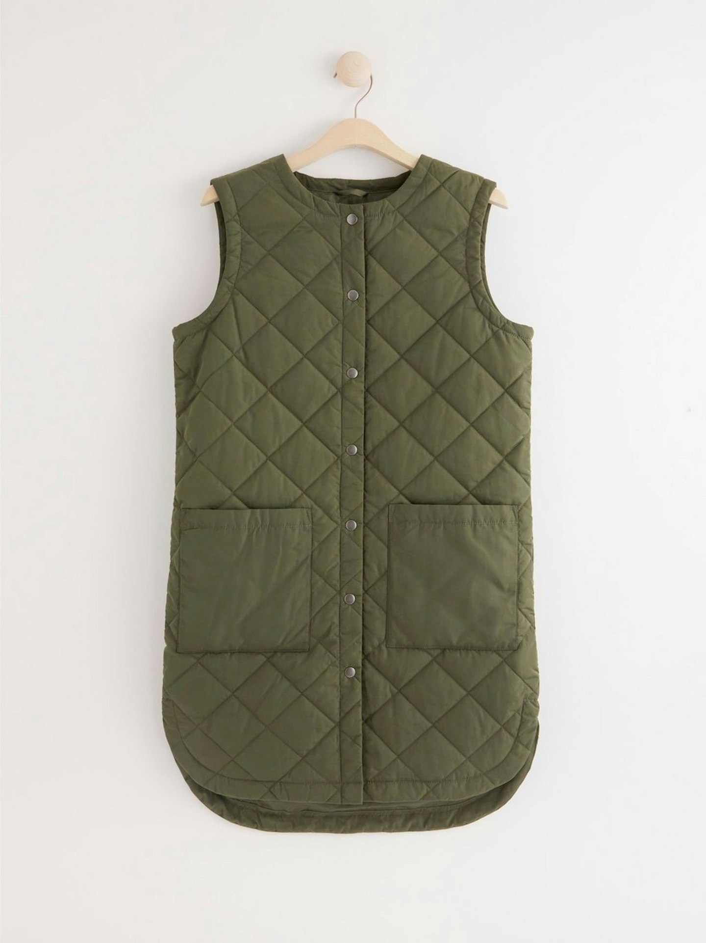 Lindex, Long quilted vest, £39.99