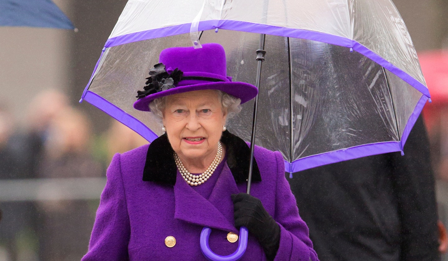 Queen's umbrella