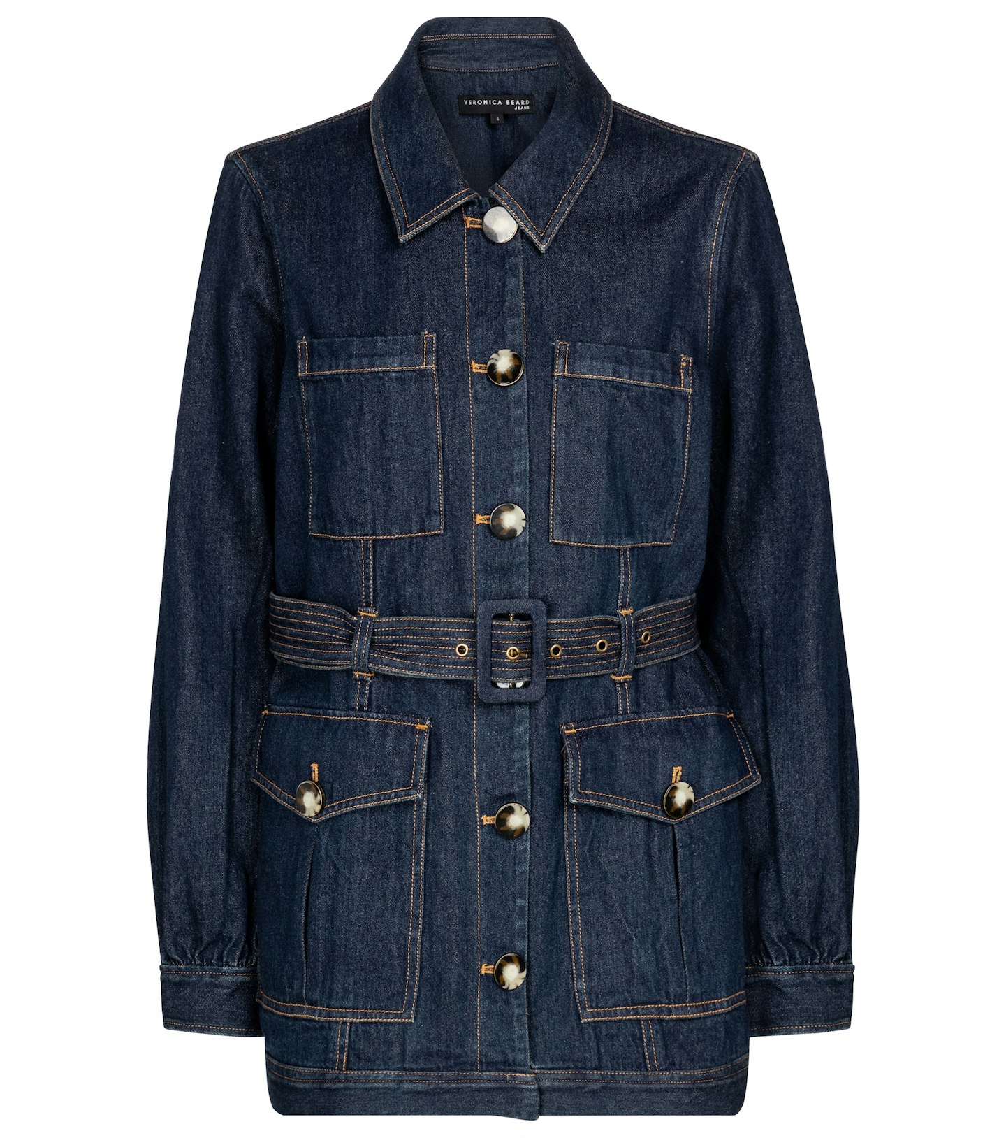 Veronica Beard, Belted Denim Jacket, WAS £335 NOW £234 at MyTheresa
