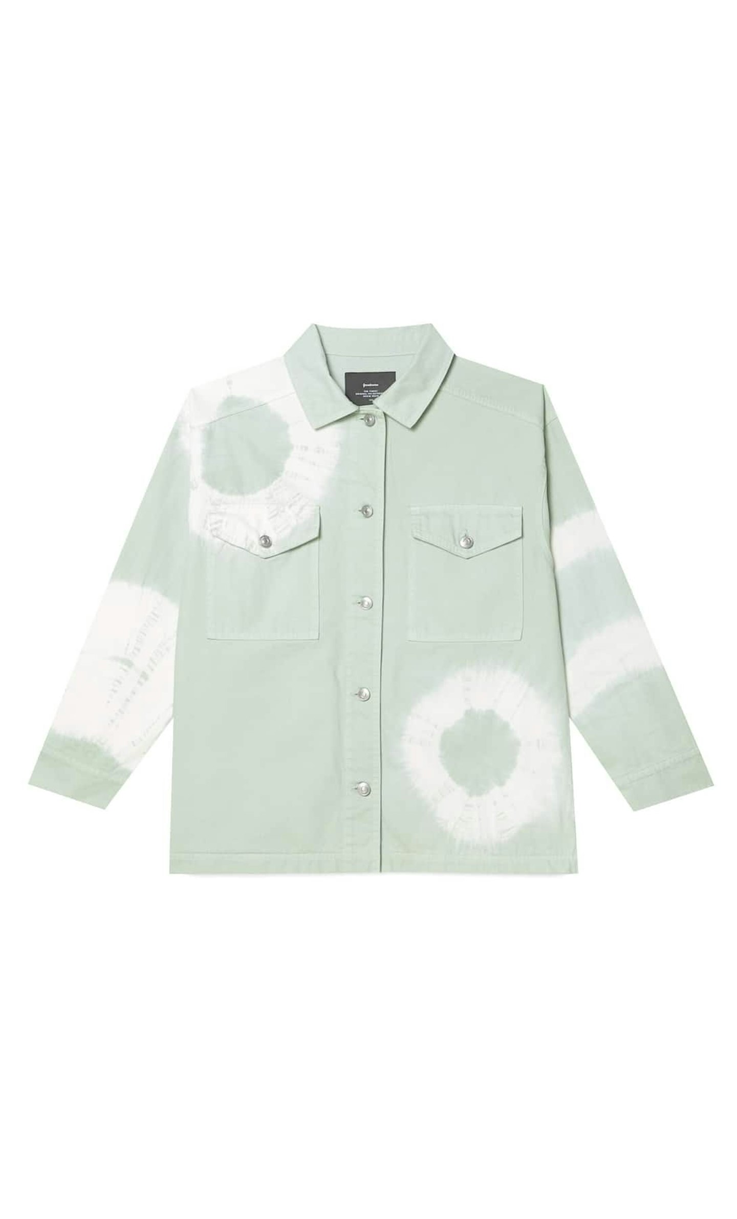 Stradivarius, Tie Dye Shacket, WAS £29.99 NOW £19.99