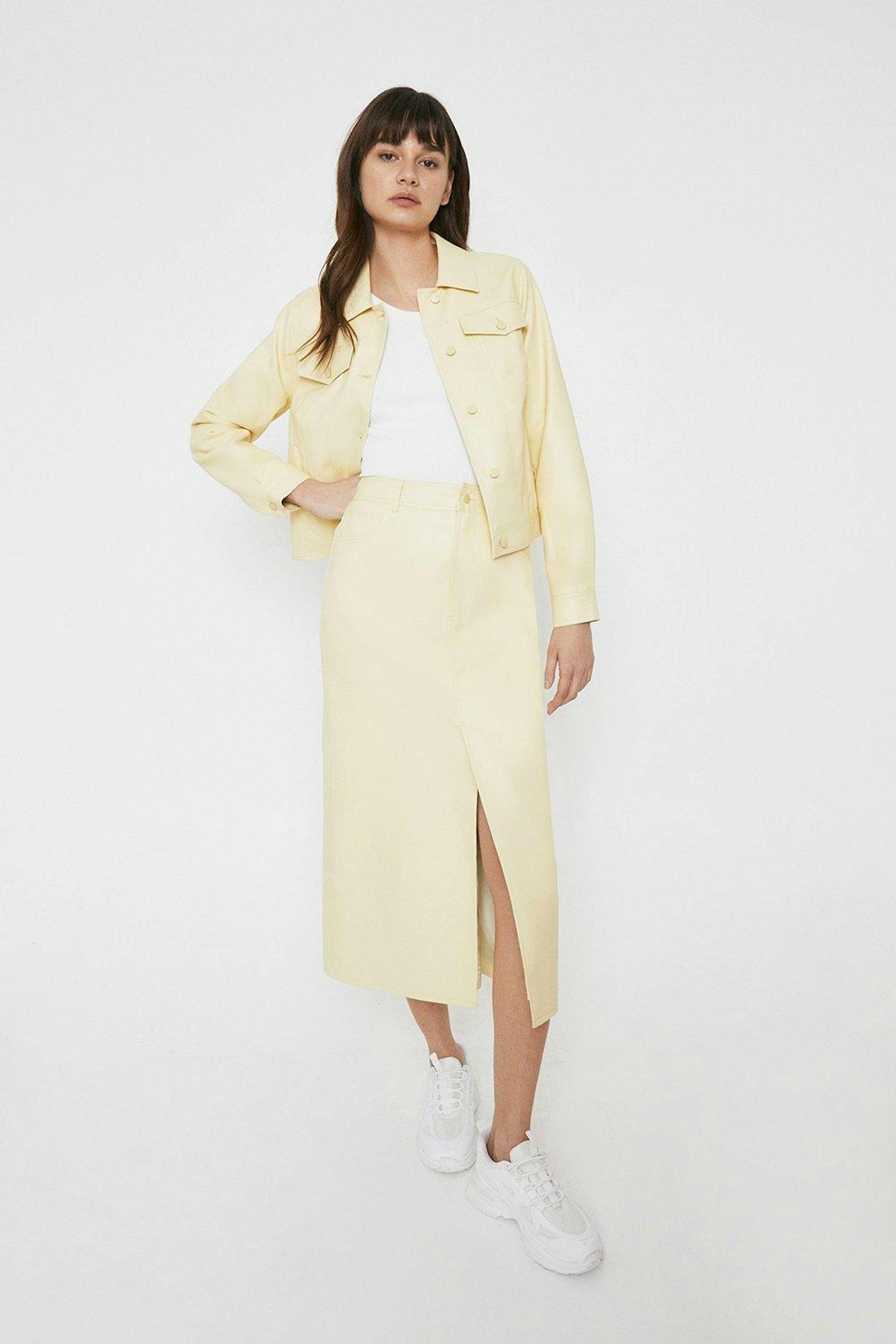 Warehouse, Faux Leather Western Jacket, WAS £69 NOW £55.20