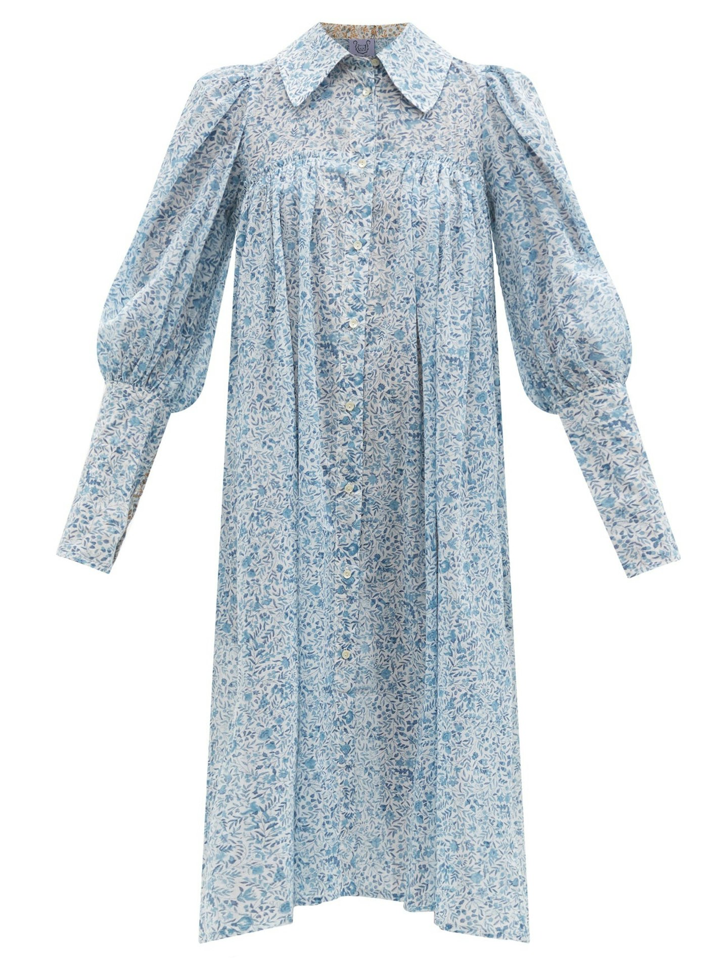 Thierry Colson, Blue Floral Print Dress, £340 at Matchesfashion