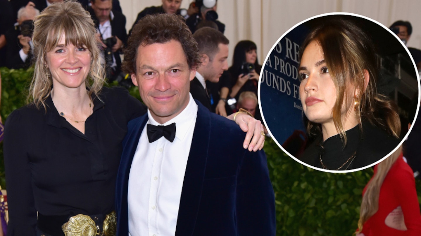 Dominic West wife ultimatum Lily James