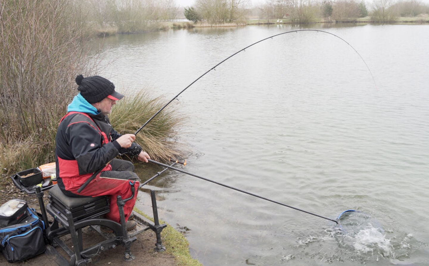 It has enough machismo to cope with larger carp when they do turn up