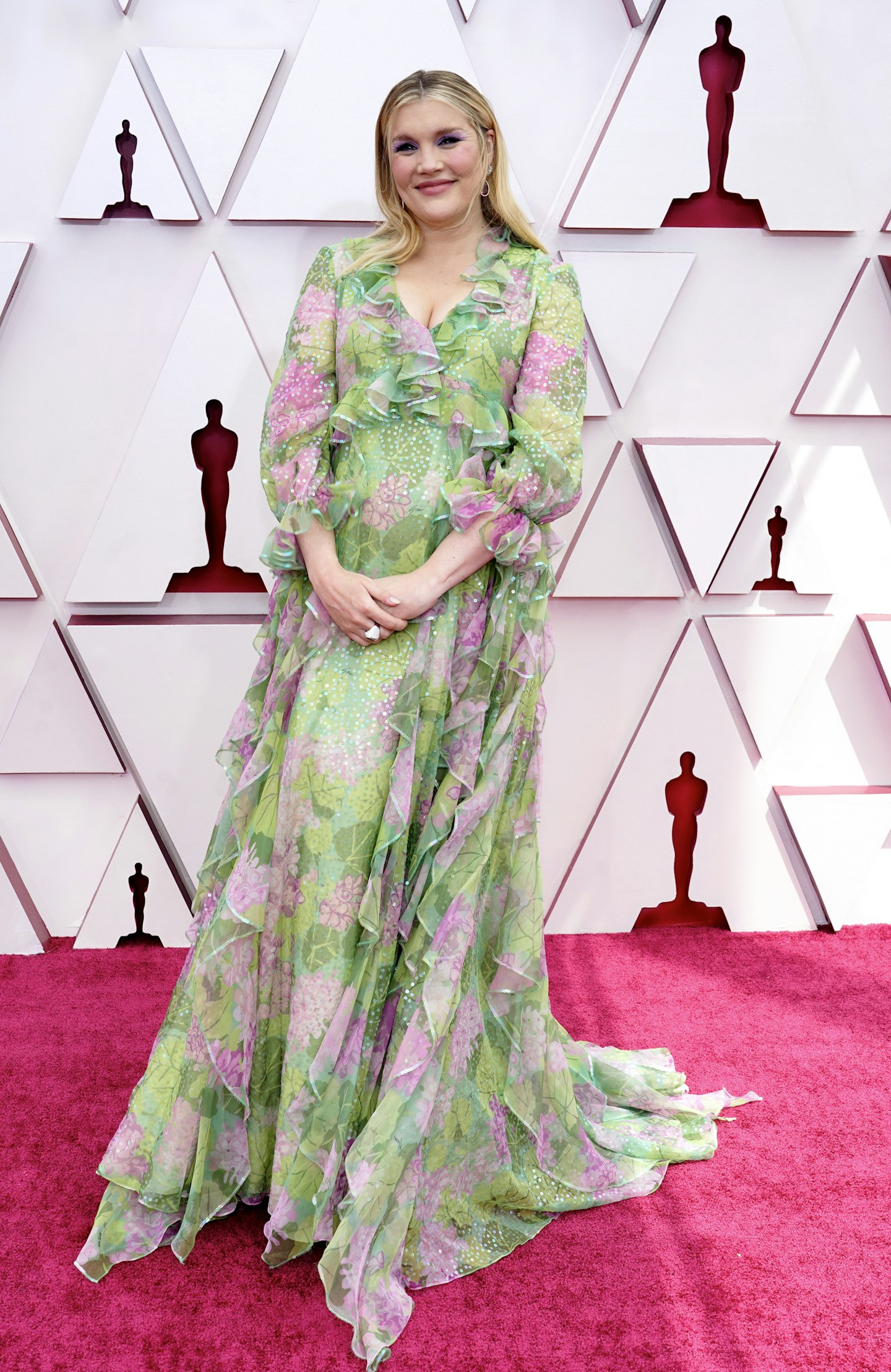 Emerald Fennell in Gucci