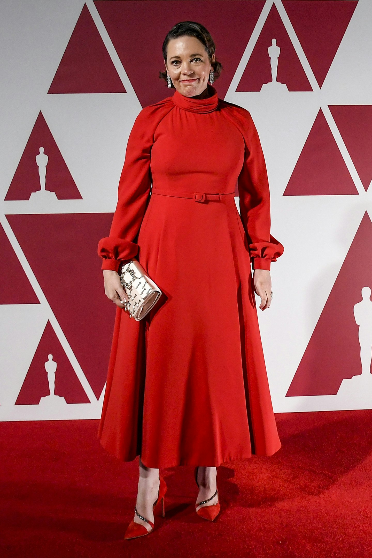 Olivia Colman in Dior