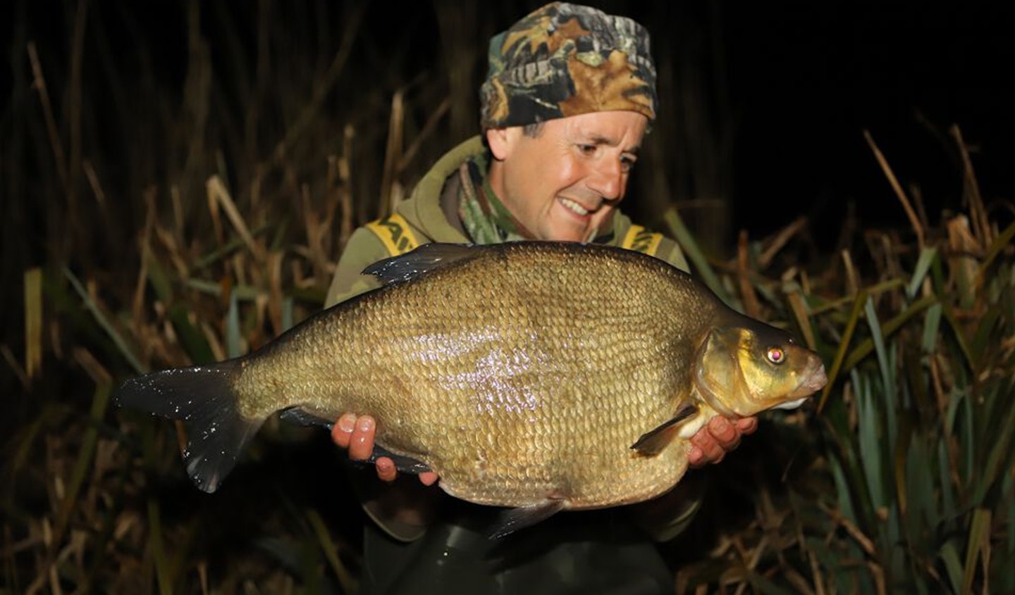 Tim Jackson and his 17lb 19oz bream