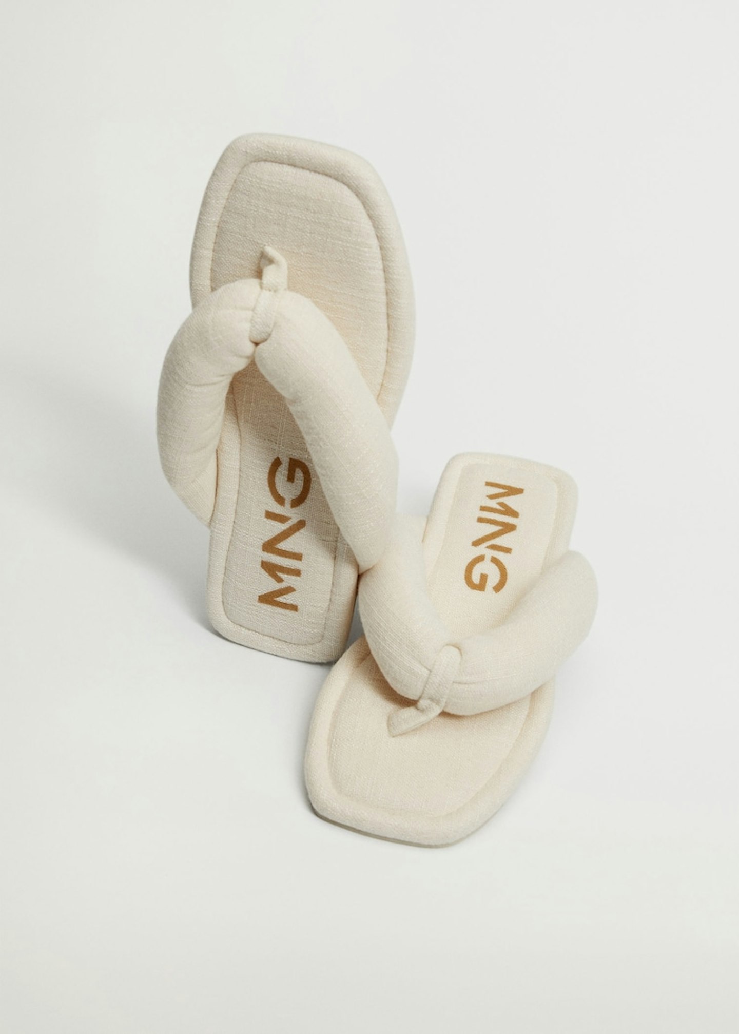 Mango, Quilted Cotton Shoes, £19.99