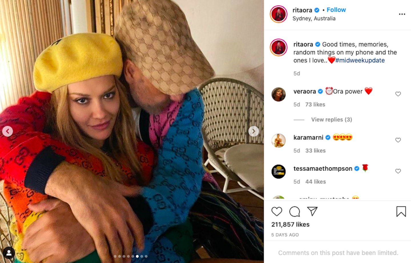 Rita Ora Taika Waititi