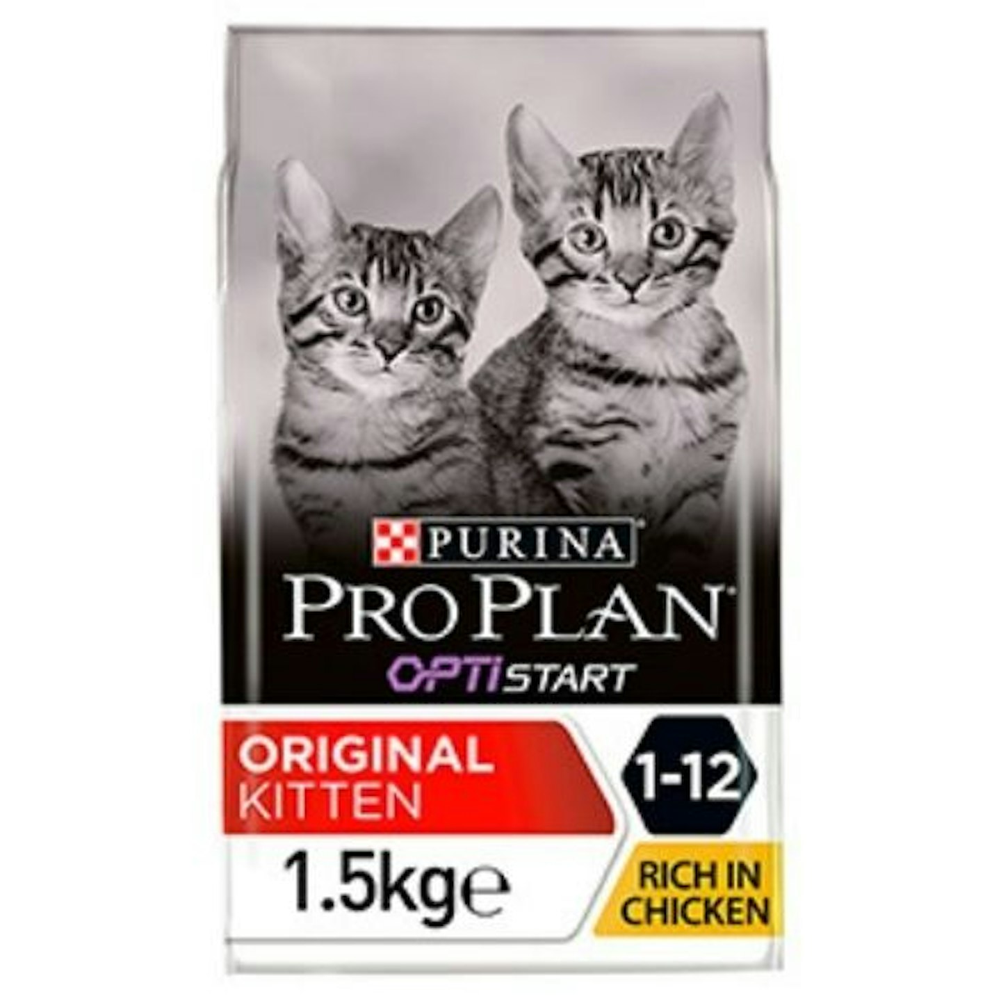 Purina Pro Plan Original Dry Kitten Food Chicken 1.5kg