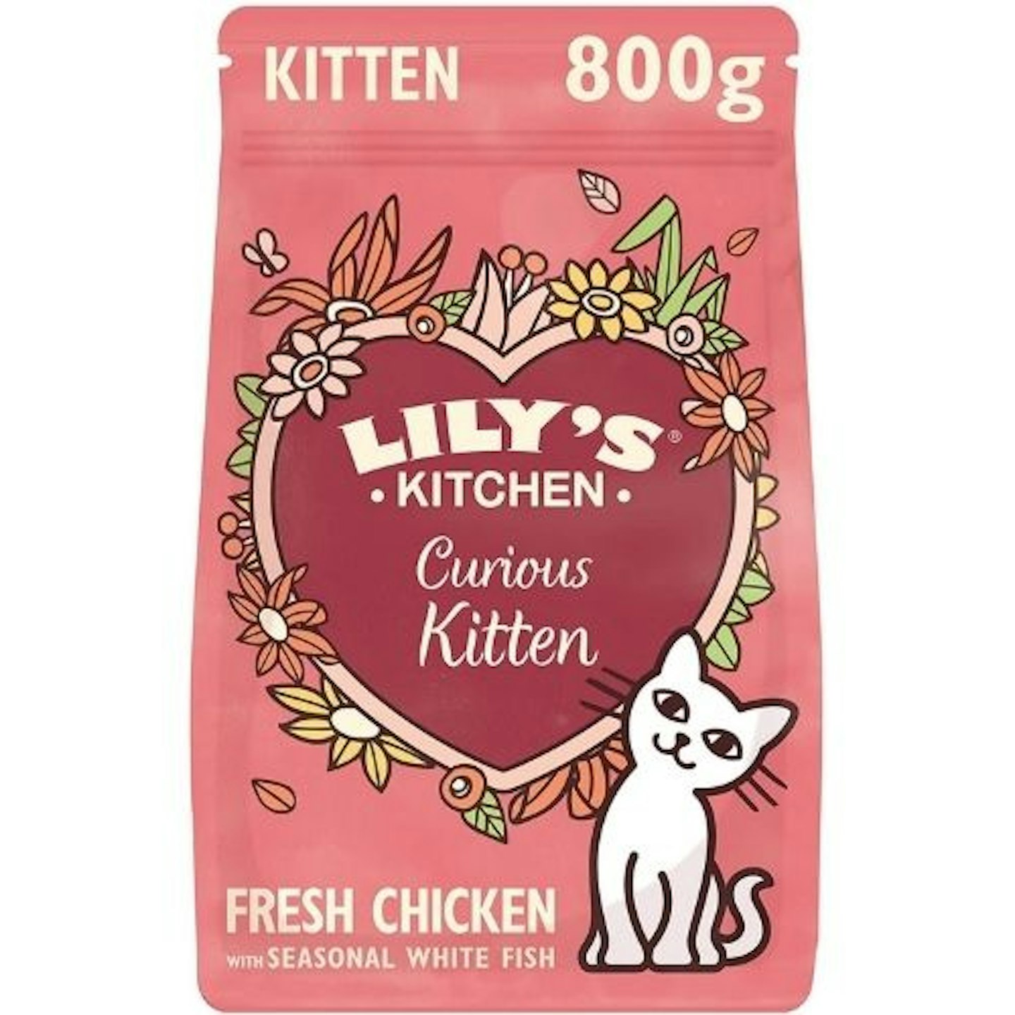 Lily's Kitchen Kitten Chicken & White Fish Complete Dry Food 4 x 800 g
