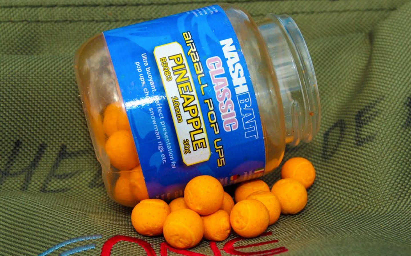 Small bright boilies are great tench hookbaits