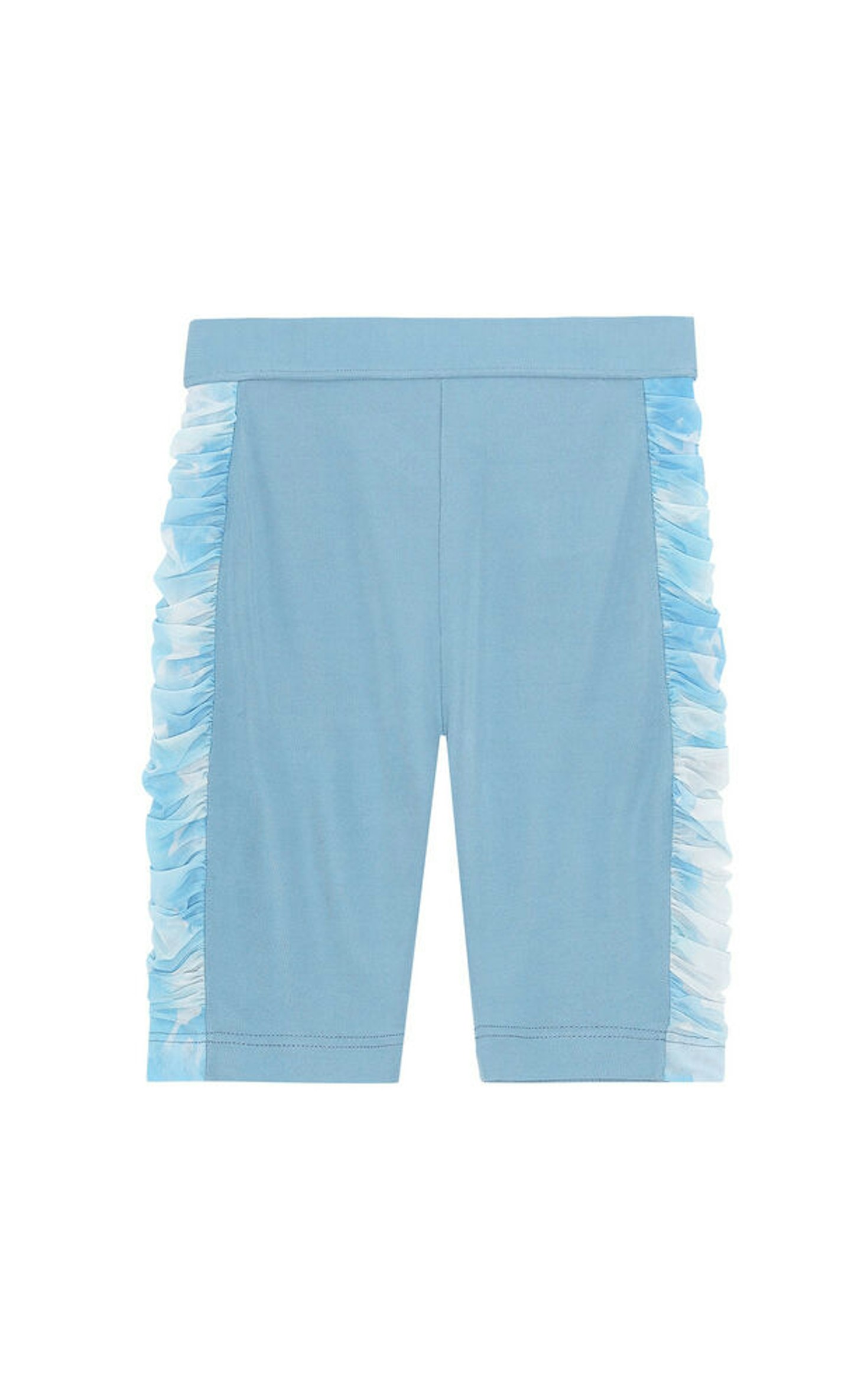 Ganni x Ahluwalia, Ruched Mesh Bike Shorts, £145