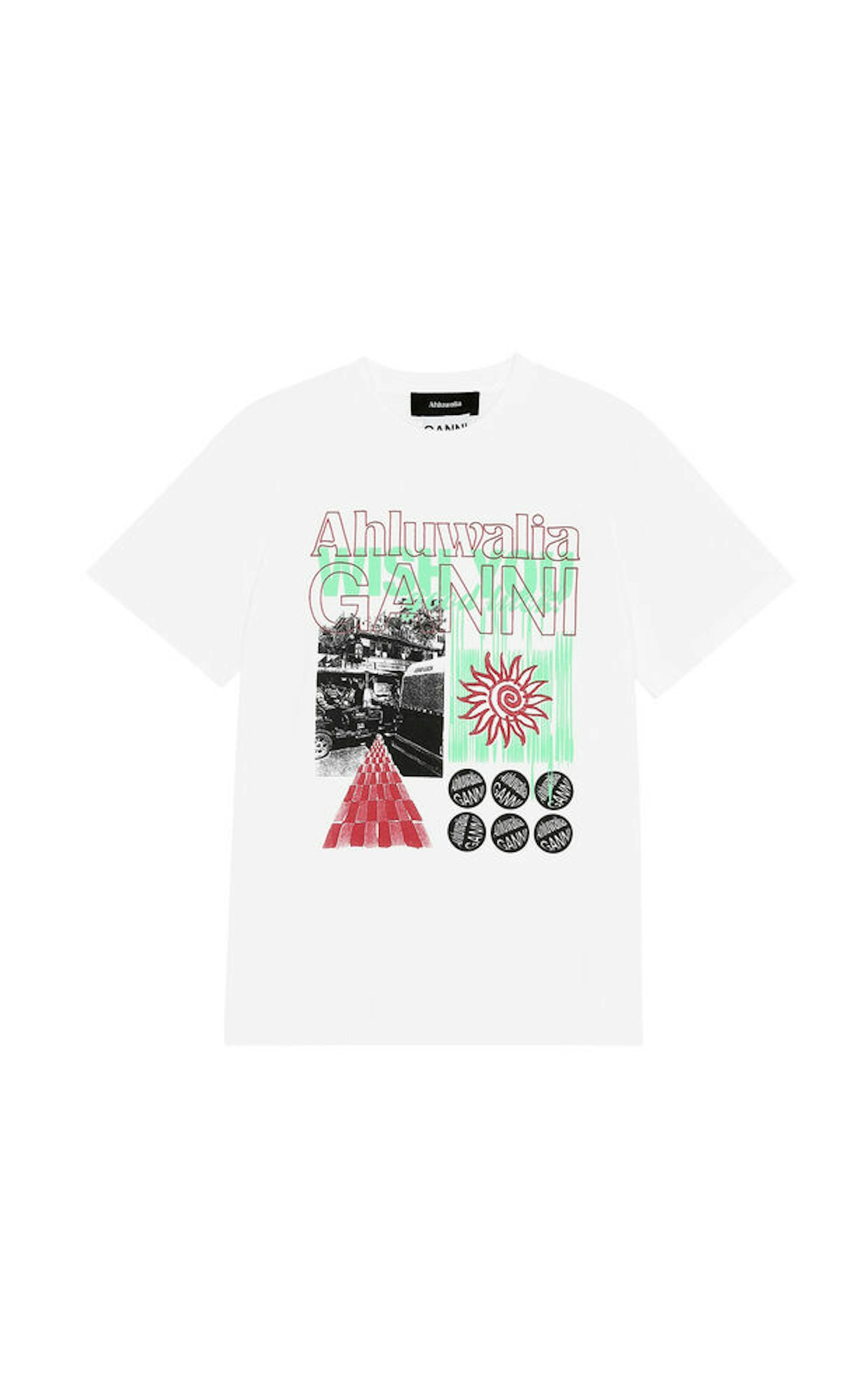 Ganni x Ahluwalia, Collab Graphic Tee, £75