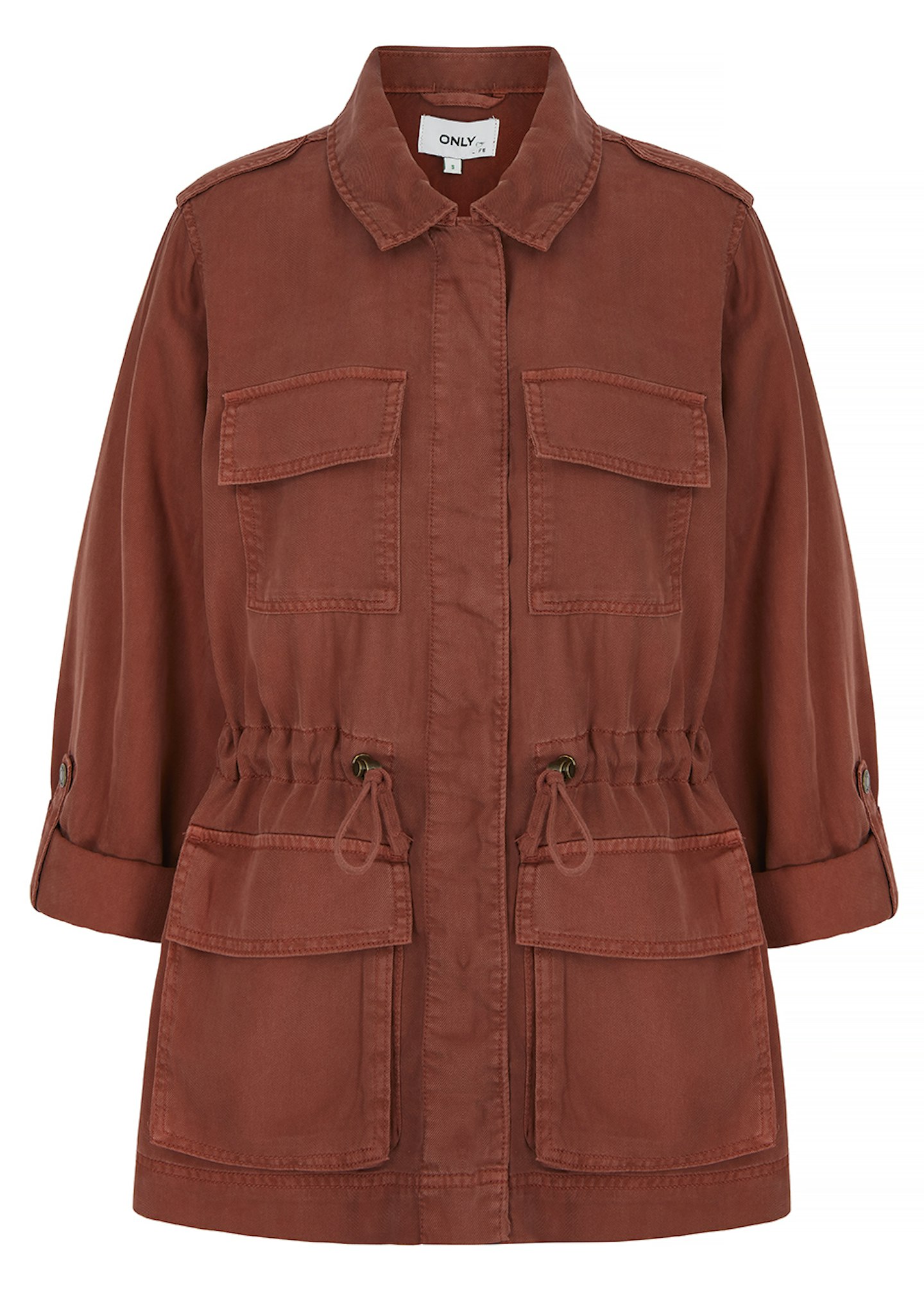 ONLY at Amazon Fashion burnt orange shacket £44