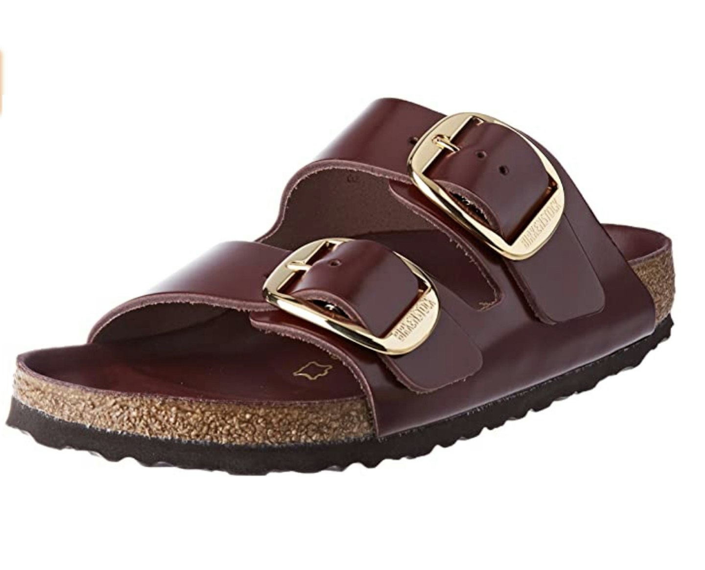 Birkenstock at Amazon Fashion Arizona Burgundy Sandals £100
