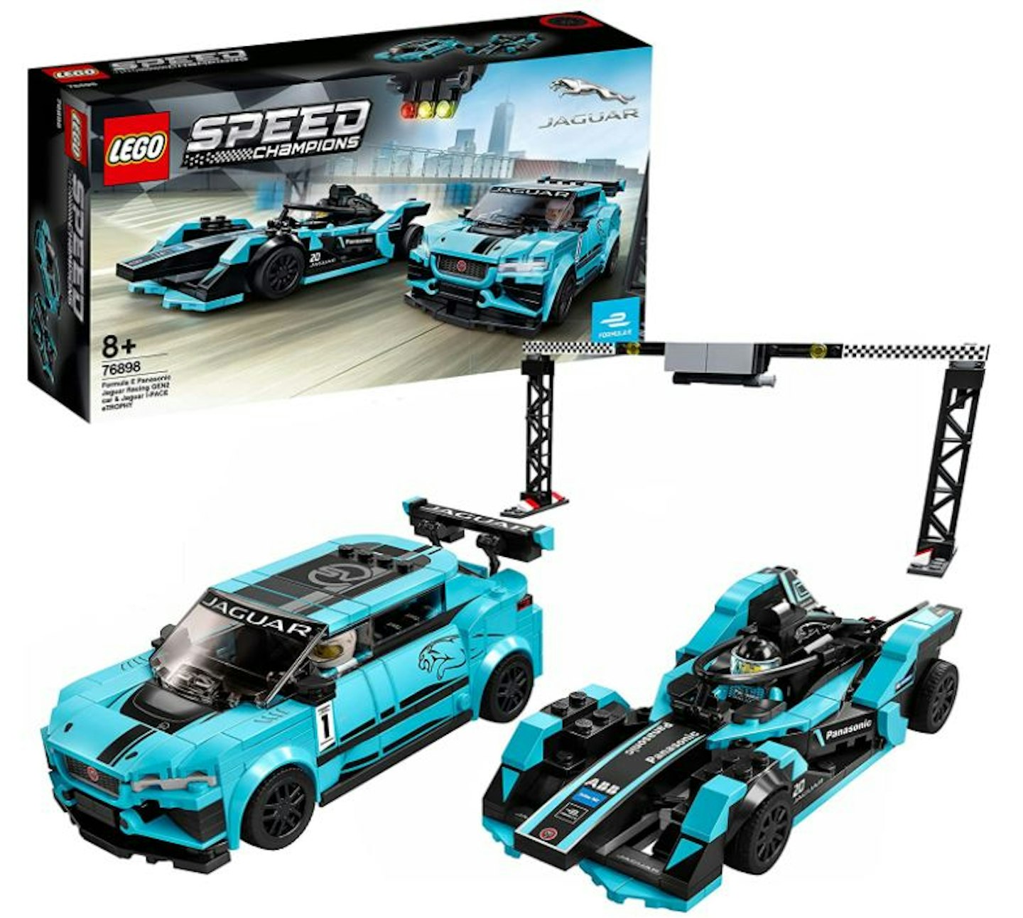 Lego Speed Champions - Formula E Panasonic Jaguar and Jaguar I-Pace
