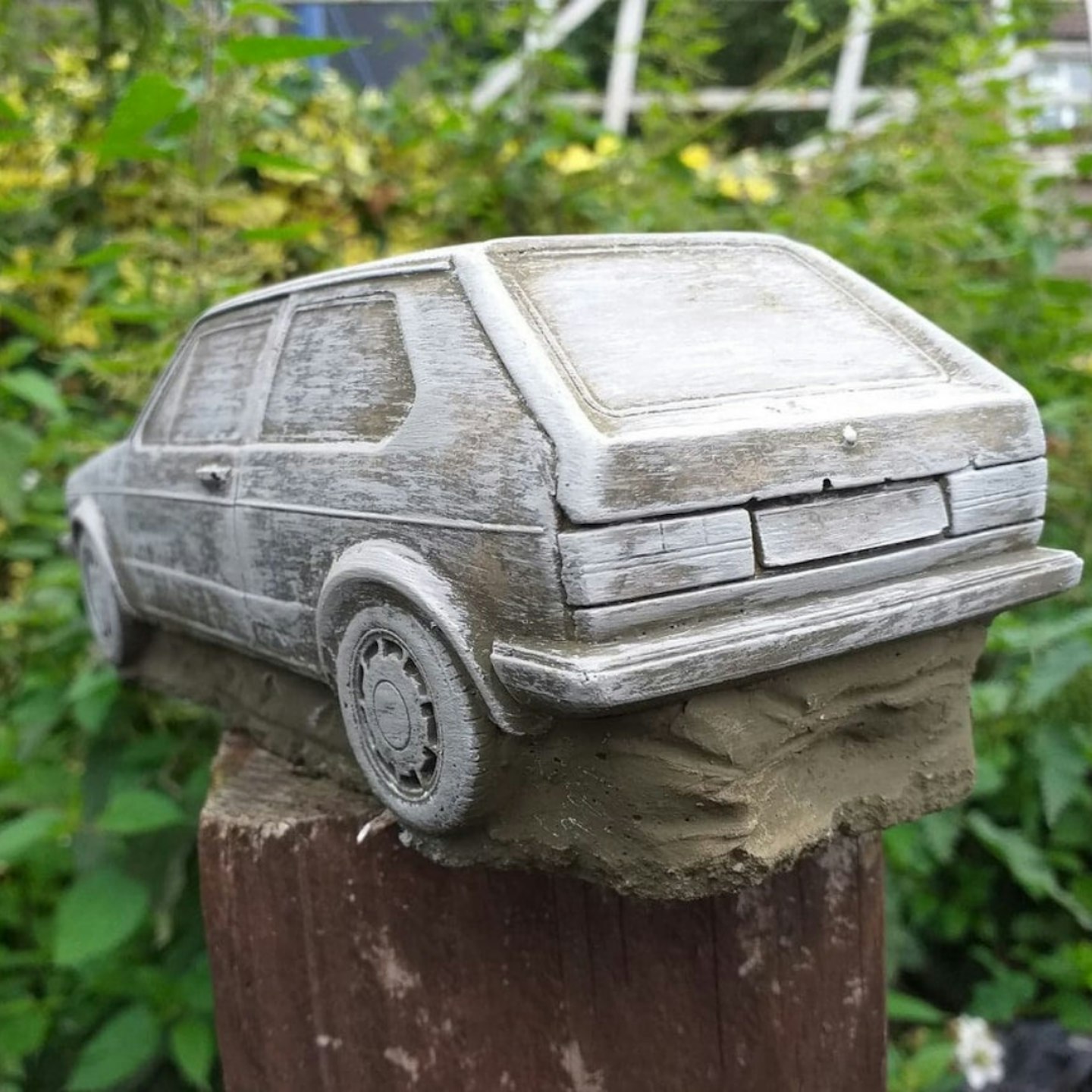 VW Golf GTI Car Garden Ornament